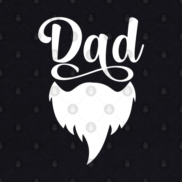 Bearded Dad Gift Fathers Day Dad Beard Lovers Gift by mommyshirts